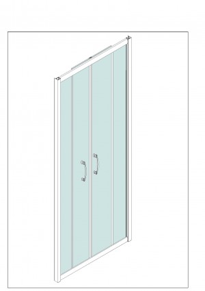 Semi Frameless shower enclosures